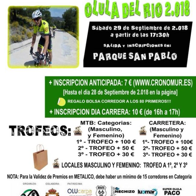 IV Cronoescalada Olula del Río 2018