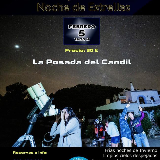 Expedición Noche de Estrellas en la Posada del Candil