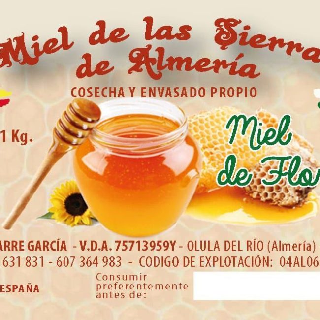 Honey from the Sierra de Almeria