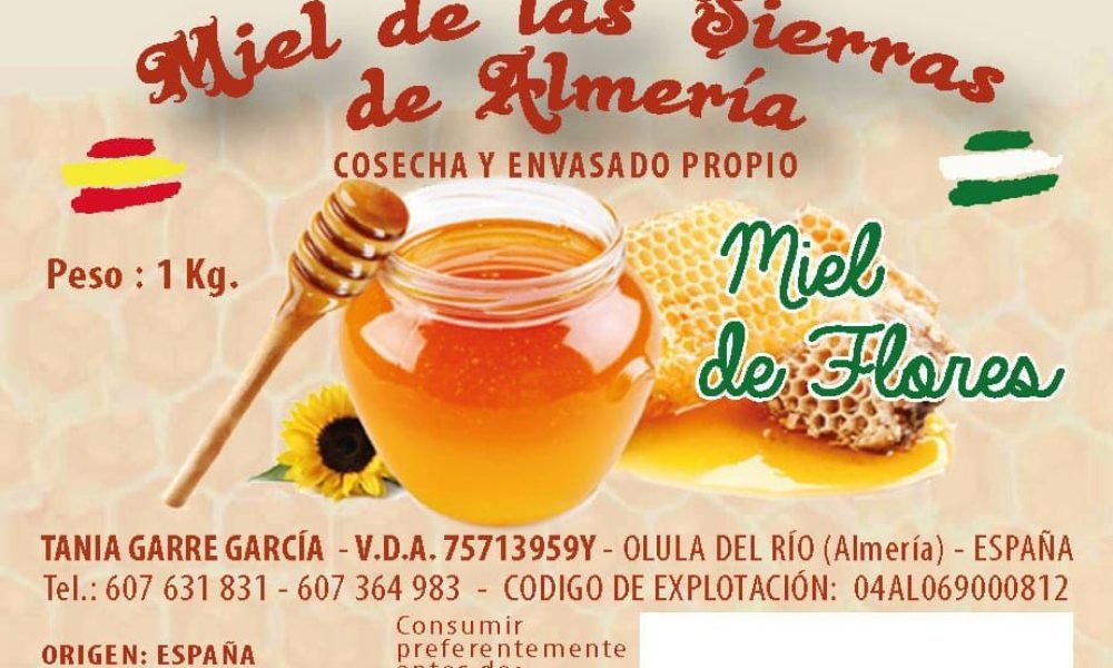Honey from the Sierra de Almeria