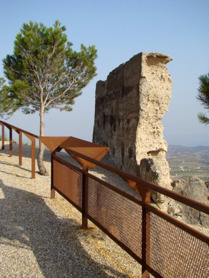 Viewpoint of the Castle of Oria