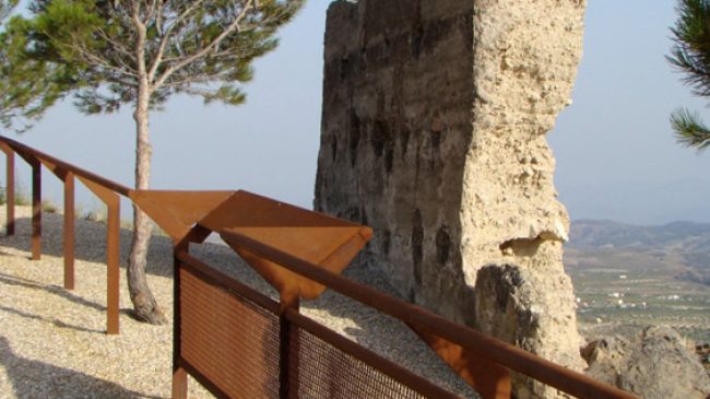 Viewpoint of the Castle of Oria