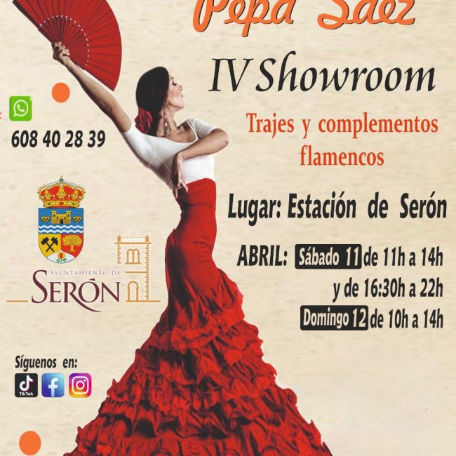 IV Showroom Moda Flamenca Serón 2026