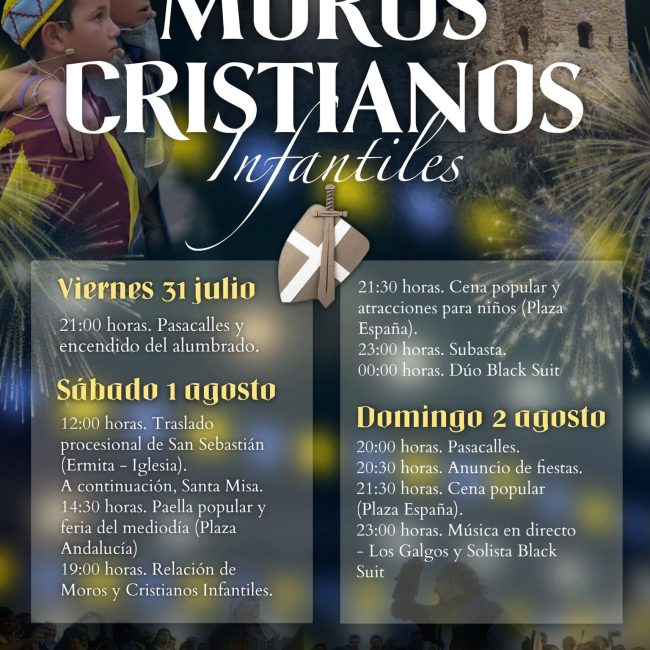 Fiestas de Moros y Cristianos Infantiles Sierro 2026
