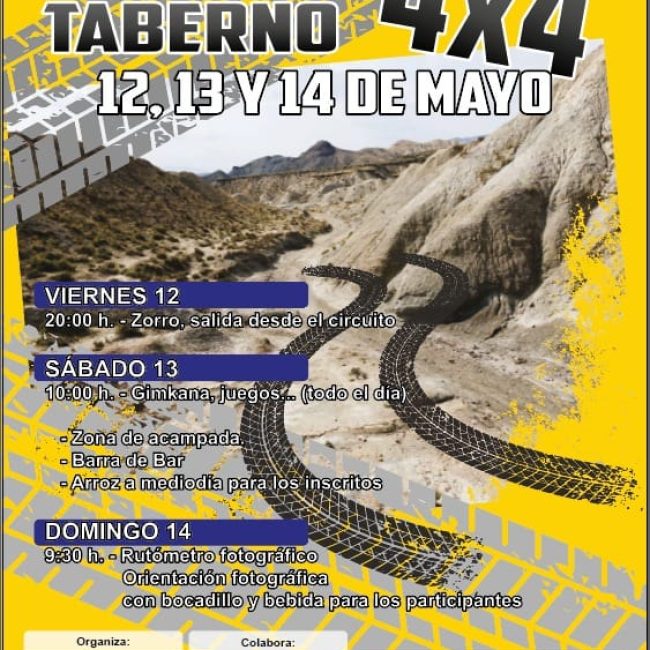 Quedada 4×4 Taberno 2023