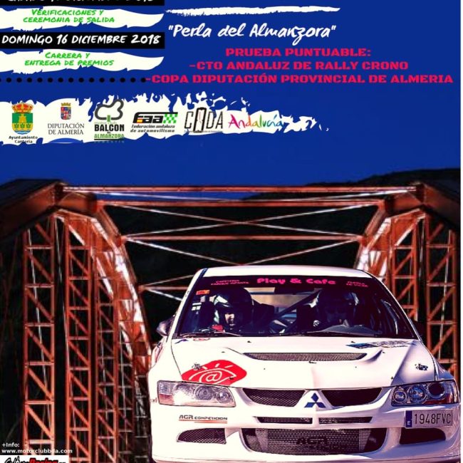 IV Rally Crono Cantoria «Perla del Almanzora»
