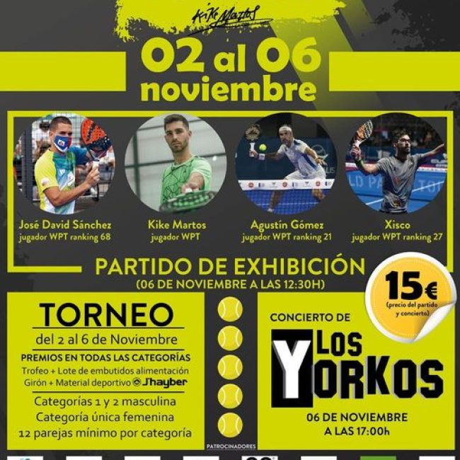 Partido de Exhibición de Padel y Torneo