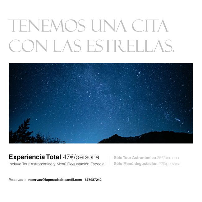 Experiencia Astroturismo – Cita con las Estrellas