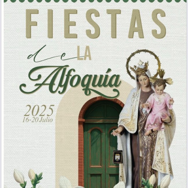 Festivities of the Alfoquía – Zurgena in honour of the Virgin of Carmen 2025