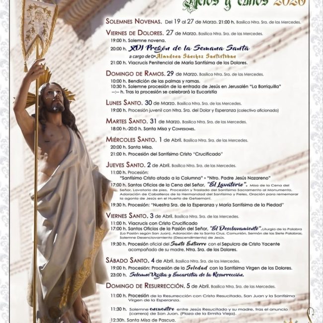 Semana Santa de Oria 2026