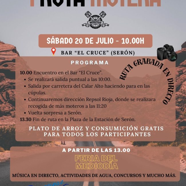 Ruta Motera Fiestas de la Estación de Serón