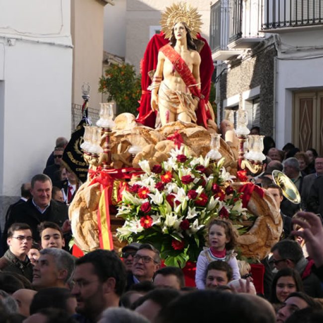 Fiesta de los Roscos de San Sebastian en Tíjola