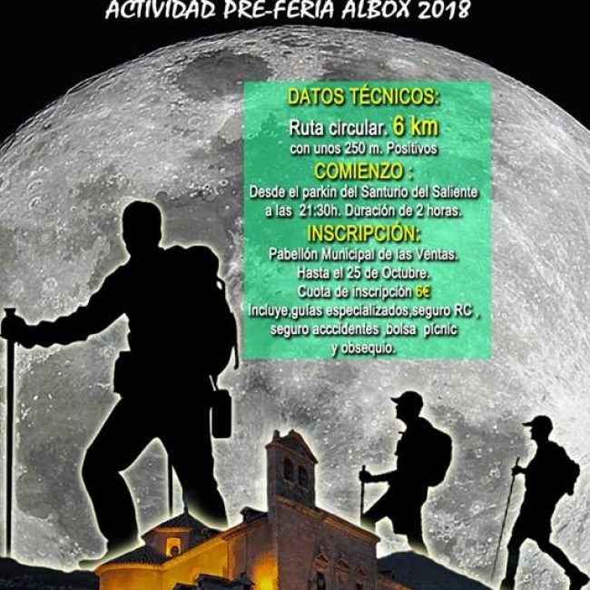 Senderismo de Luna Llena «El Saliente» – Albox