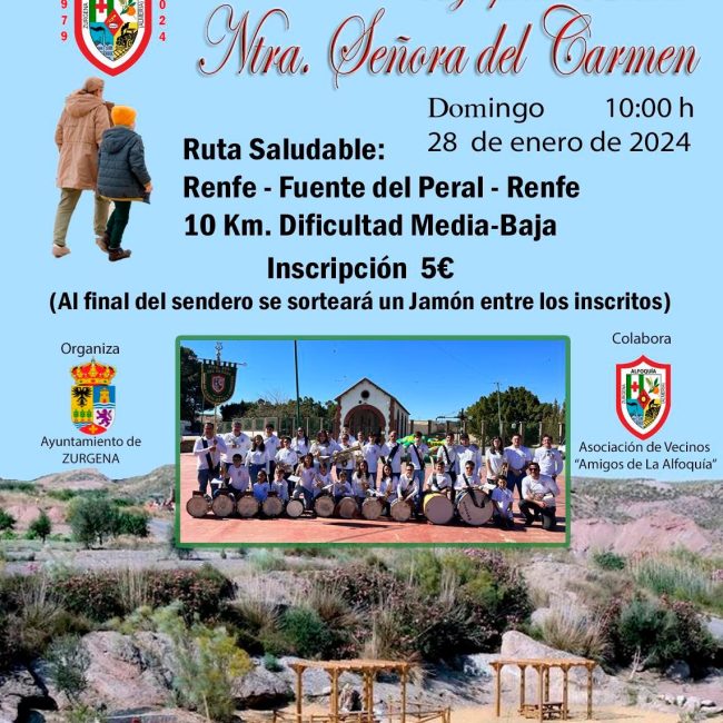 Sendero 45 aniversario agrupación musical de Zurgena