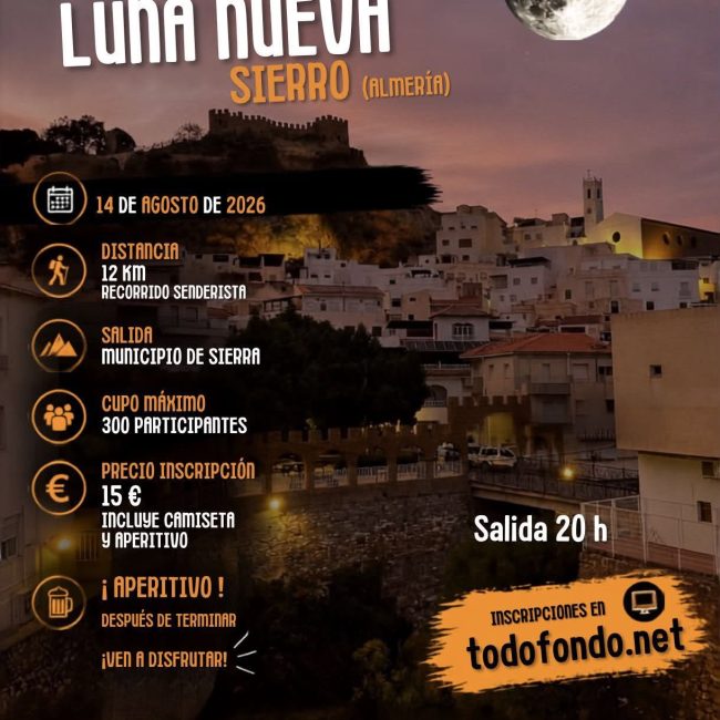 Sendero de la Luna Nueva Sierro 2026