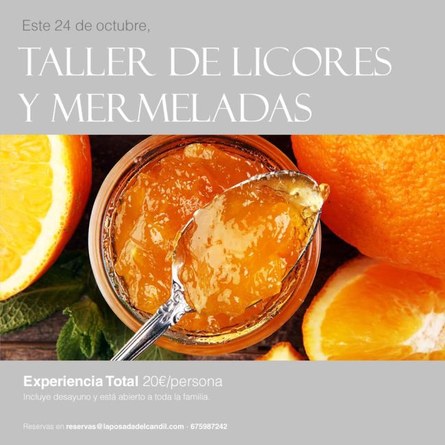 Taller de Mermeladas y Licores de Otoño