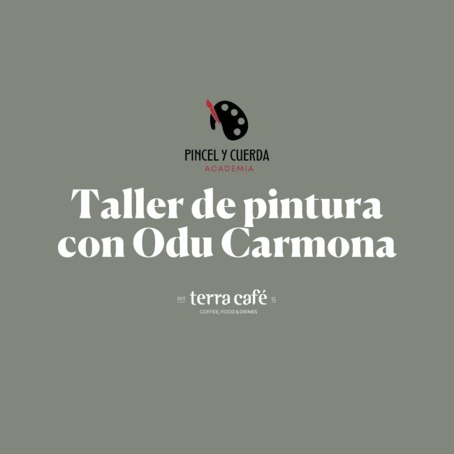 Taller de Pintura con Odu Carmona en Terra Cafe (Olula del Río)