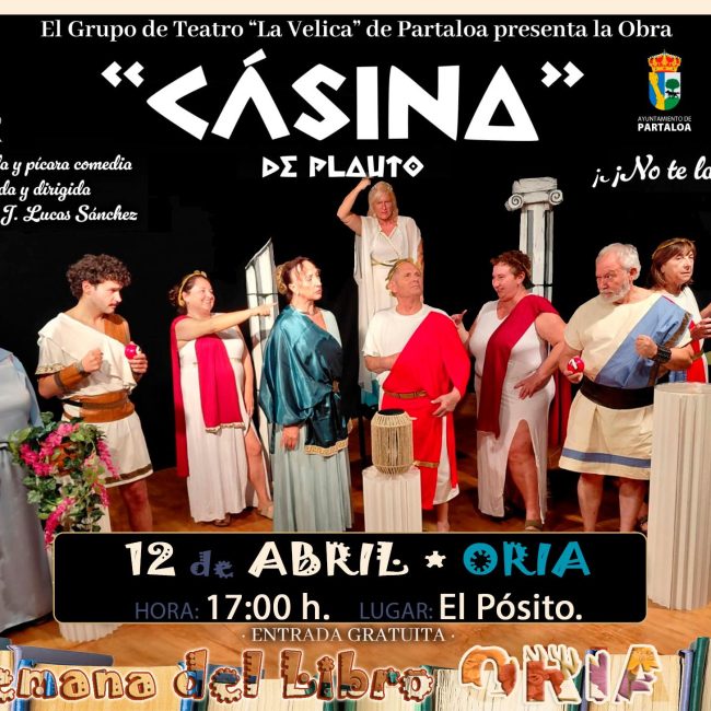 Obra de Teatro en Oria: Casina, de Plauto