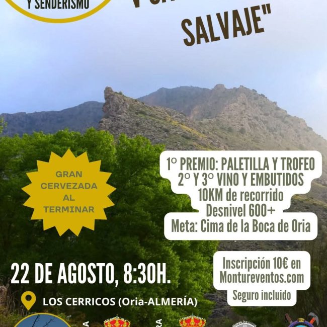 V Carrera Olías Salvaje – Oria 2026