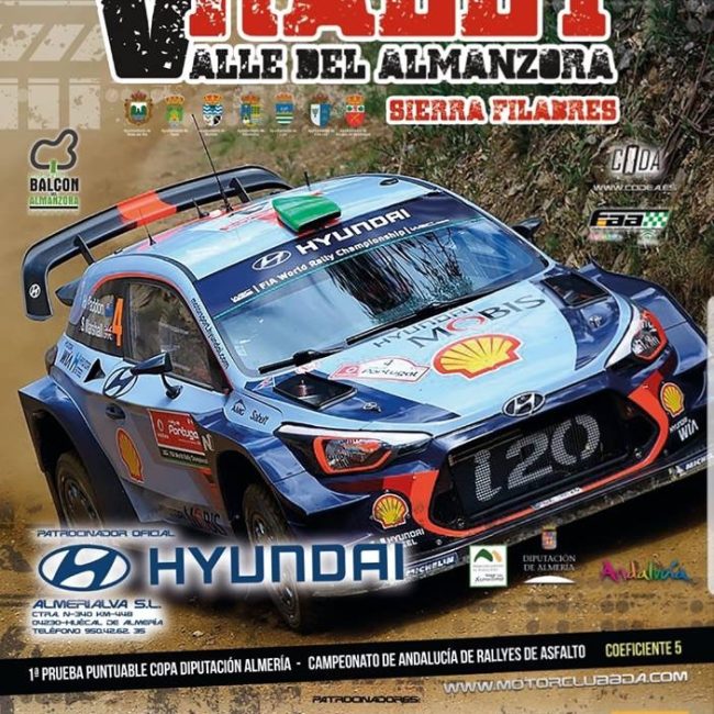 V Rally Valle del Almanzora Sierra de los Filabres 2019