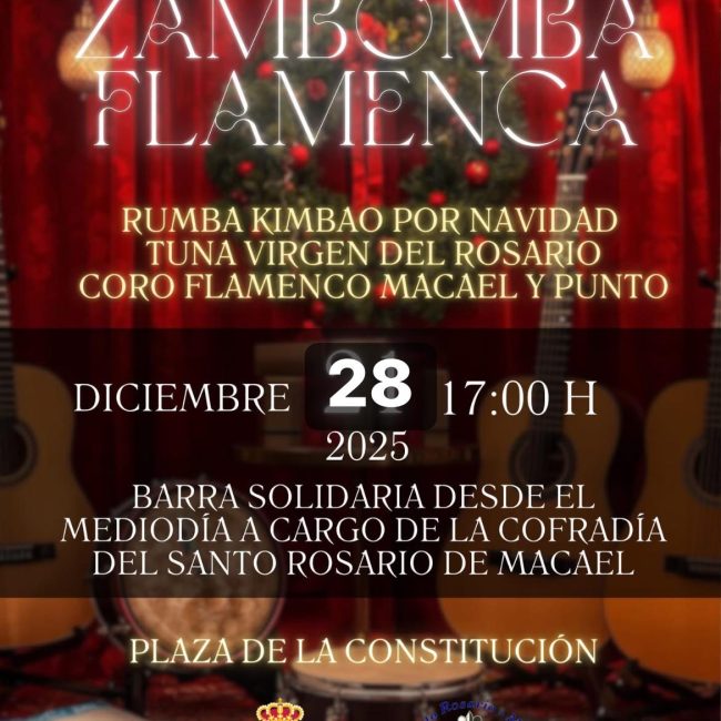 IV Zambomba Flamenca Macael 2025 – CANCELLED